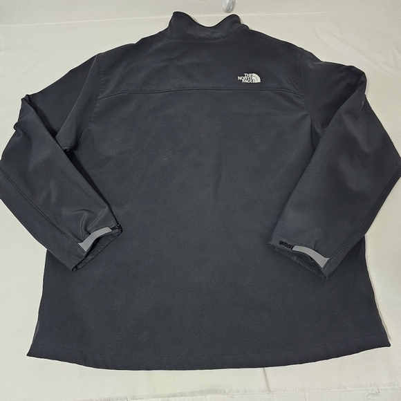 The North Face Men’s Softshell Jacket Full Zip Black XXL - Picture 3 of 8